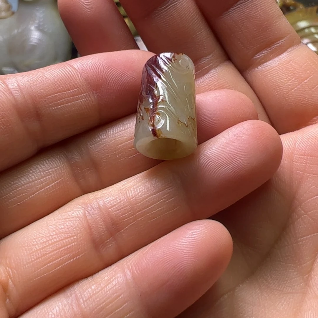 和田玉（糖玉）挂件未镶嵌