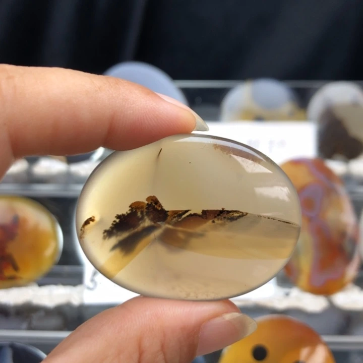 合金玛瑙/玉髓珠宝奇石025