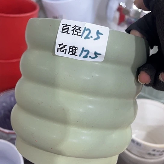 多肉绿植陶瓷花盆9.9包邮