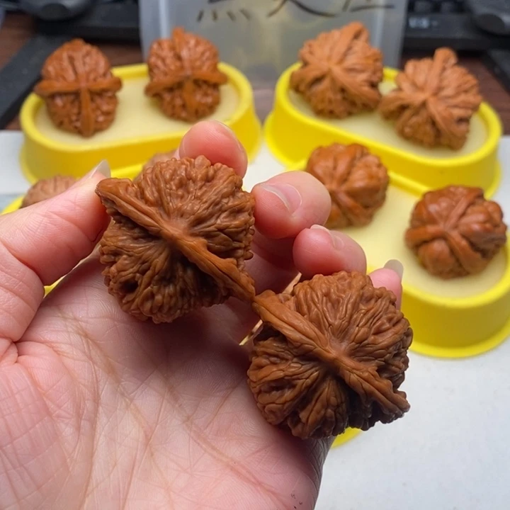 文玩核桃吊坠41四座楼