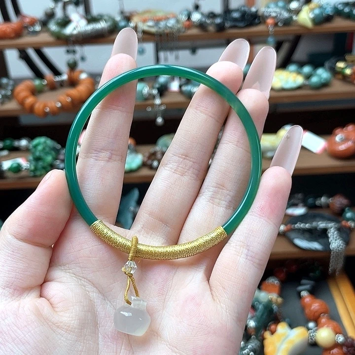 手镯玛瑙/玉髓合金饰品