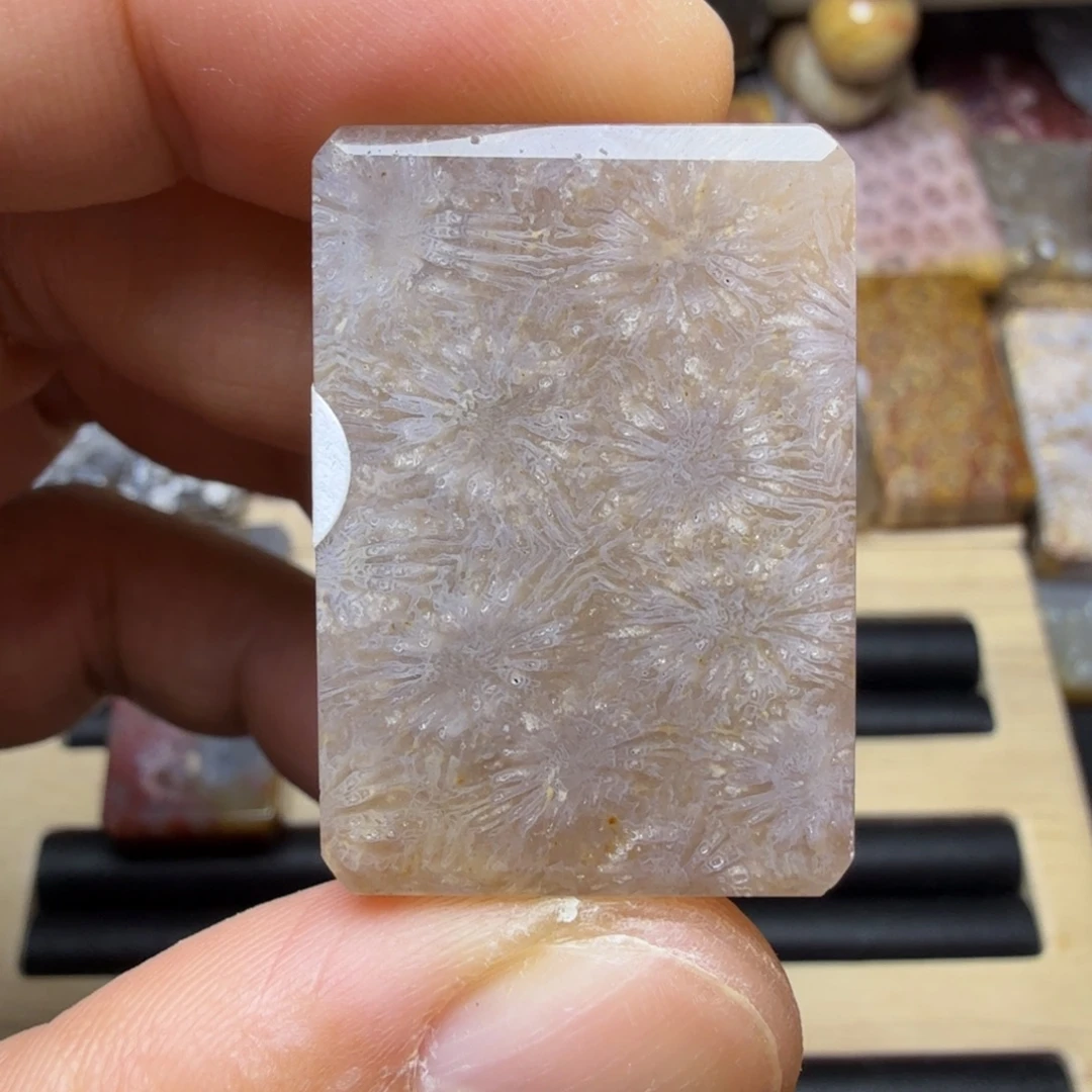 硅化玉未镶嵌纯天然色有机玉石保真色