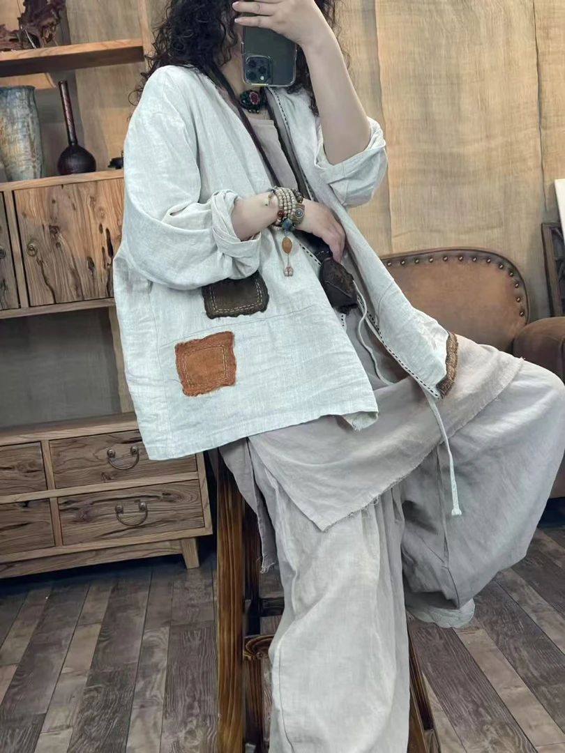 （老钱推荐）飞飞家亚麻外套