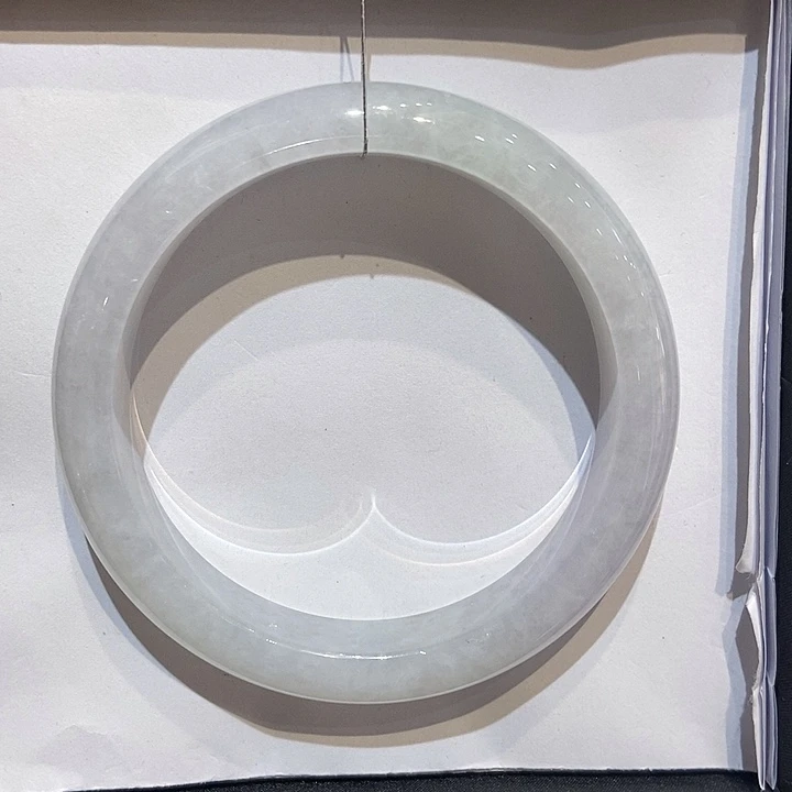 翡翠未镶嵌手镯玉镯0340