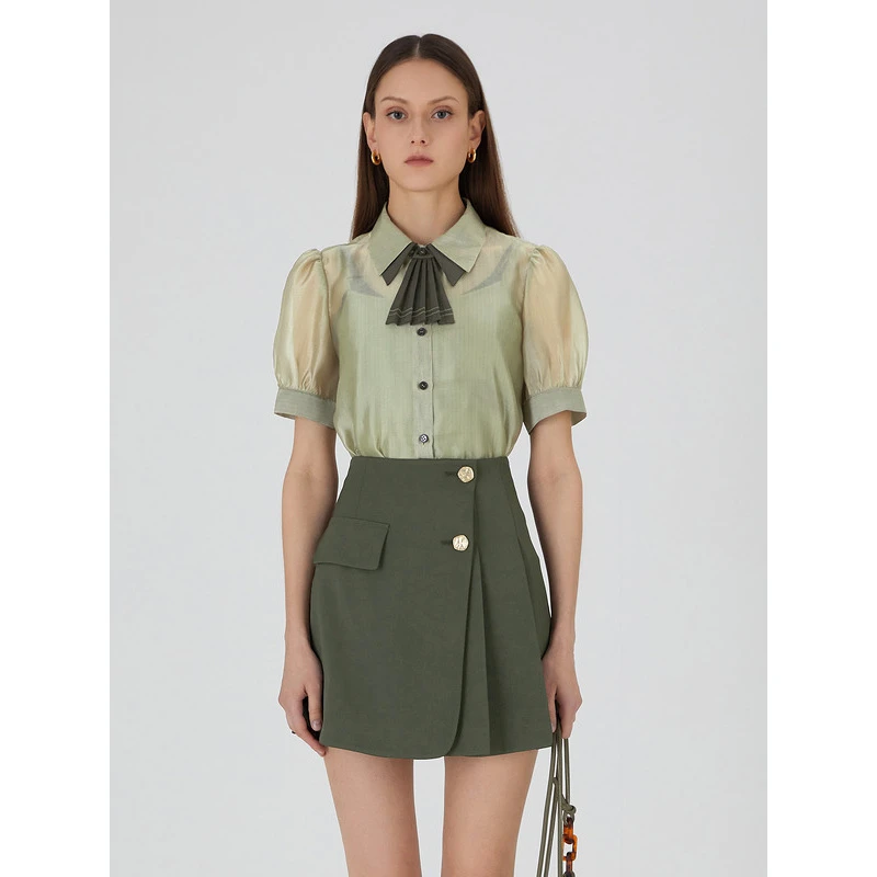 【小北专属】莱芙艾迪儿短袖上衣1E2C31007