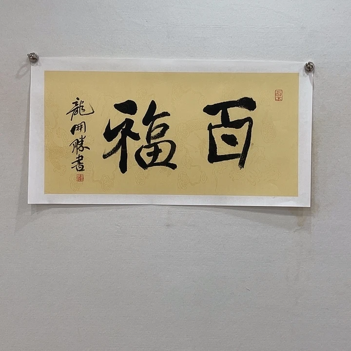 横款博航艺术书法作品