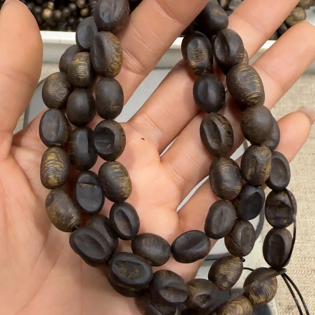 沉香木手串金*海南棋楠沉香高品质手串23.5