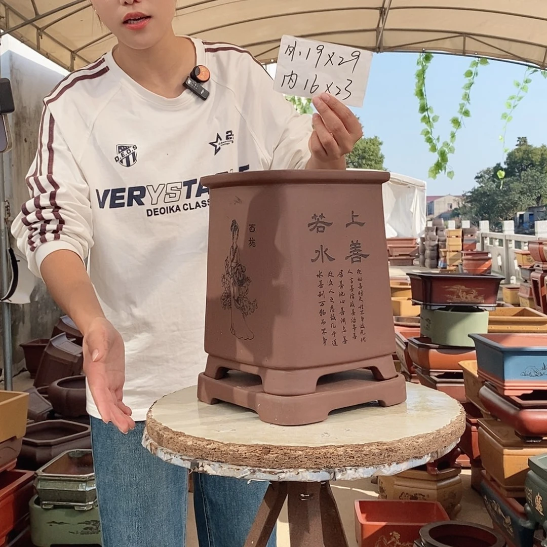 花盆紫砂紫砂花盆
