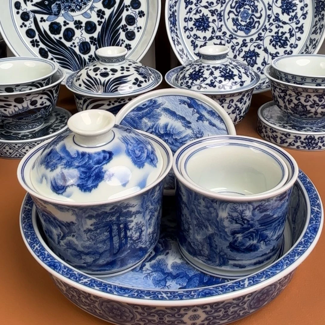 L***e景德镇陶瓷五件套