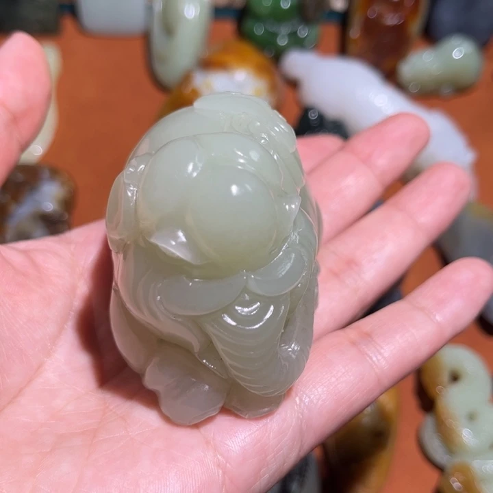 和田玉把件未镶嵌旺*小