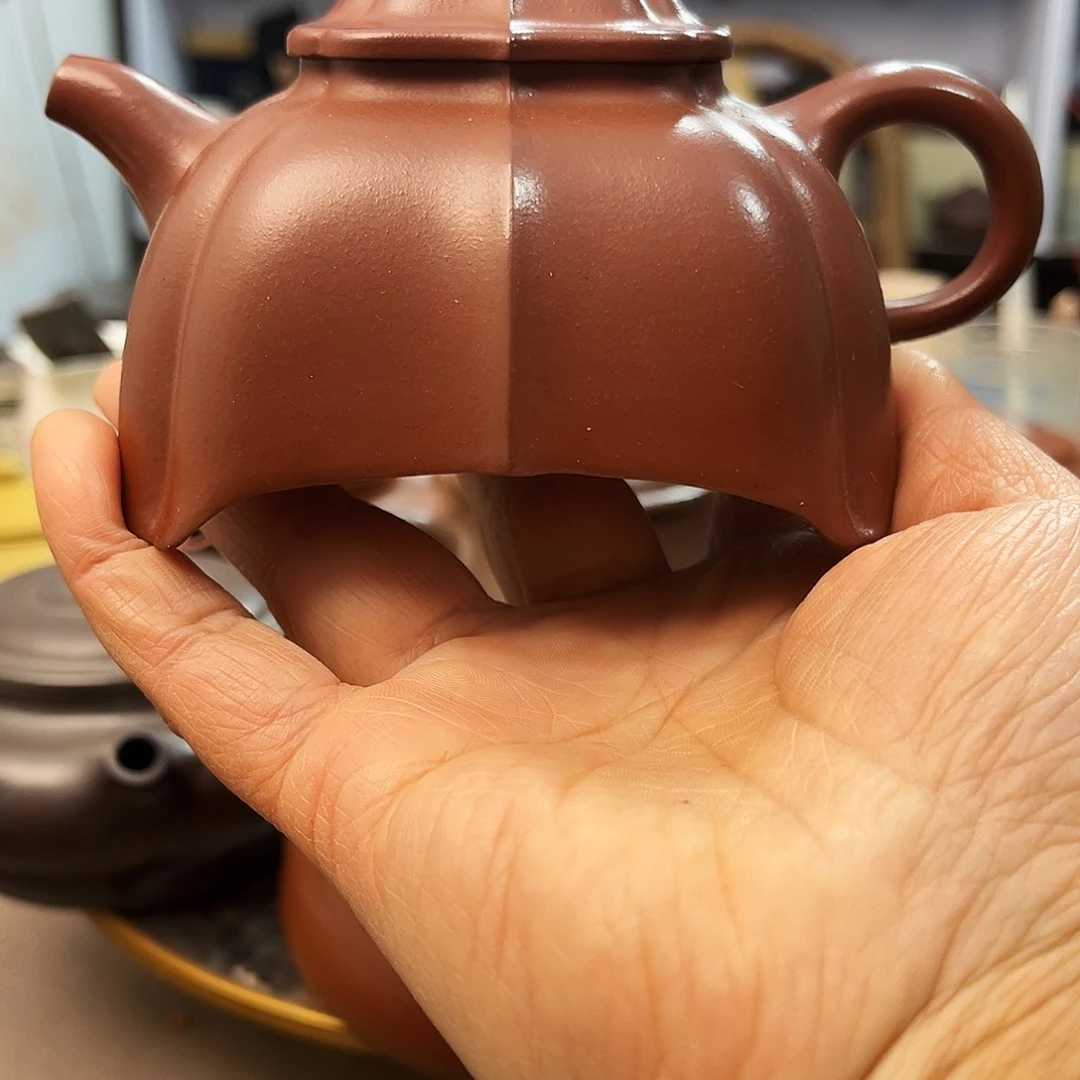 紫砂茶壶全手工制作