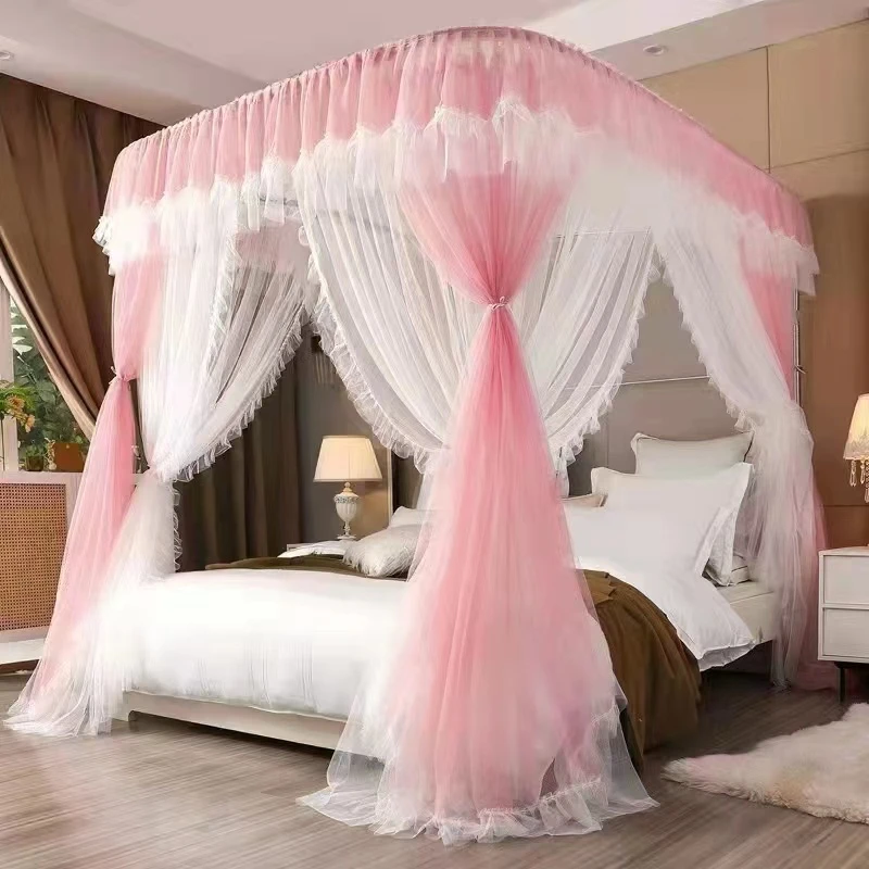 双层纱不锈钢支架蚊帐