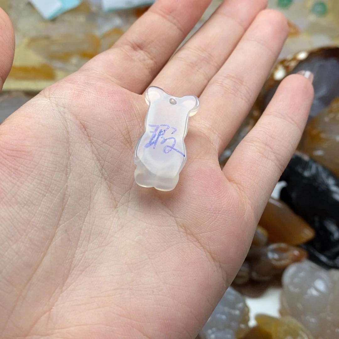 玛瑙/玉髓未镶嵌颈饰