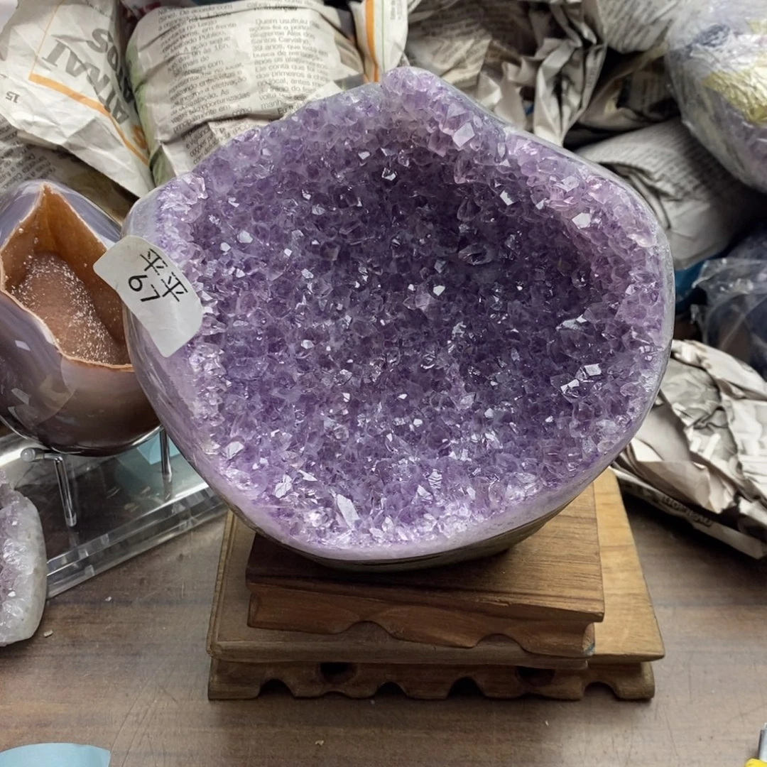 未镶嵌珠宝半成品紫晶