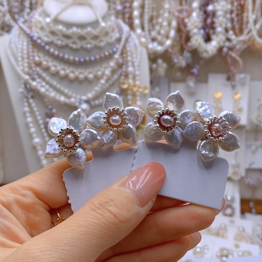 吊坠(不含链)合金淡水珍珠