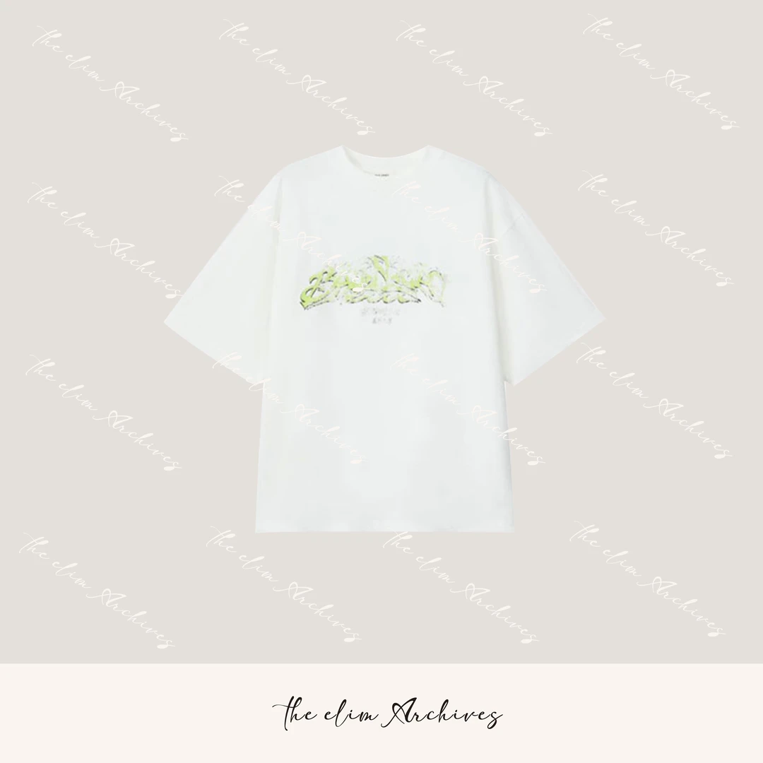 【以琳档案】 “绿荫”定制高级感短袖双面印花#KHB032