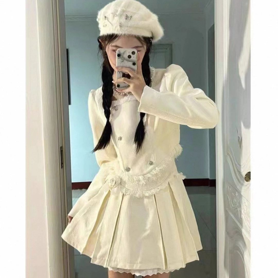 绮可 网红高品质孤品女 备注编码 默认微瑕 9-19小香风显瘦气质