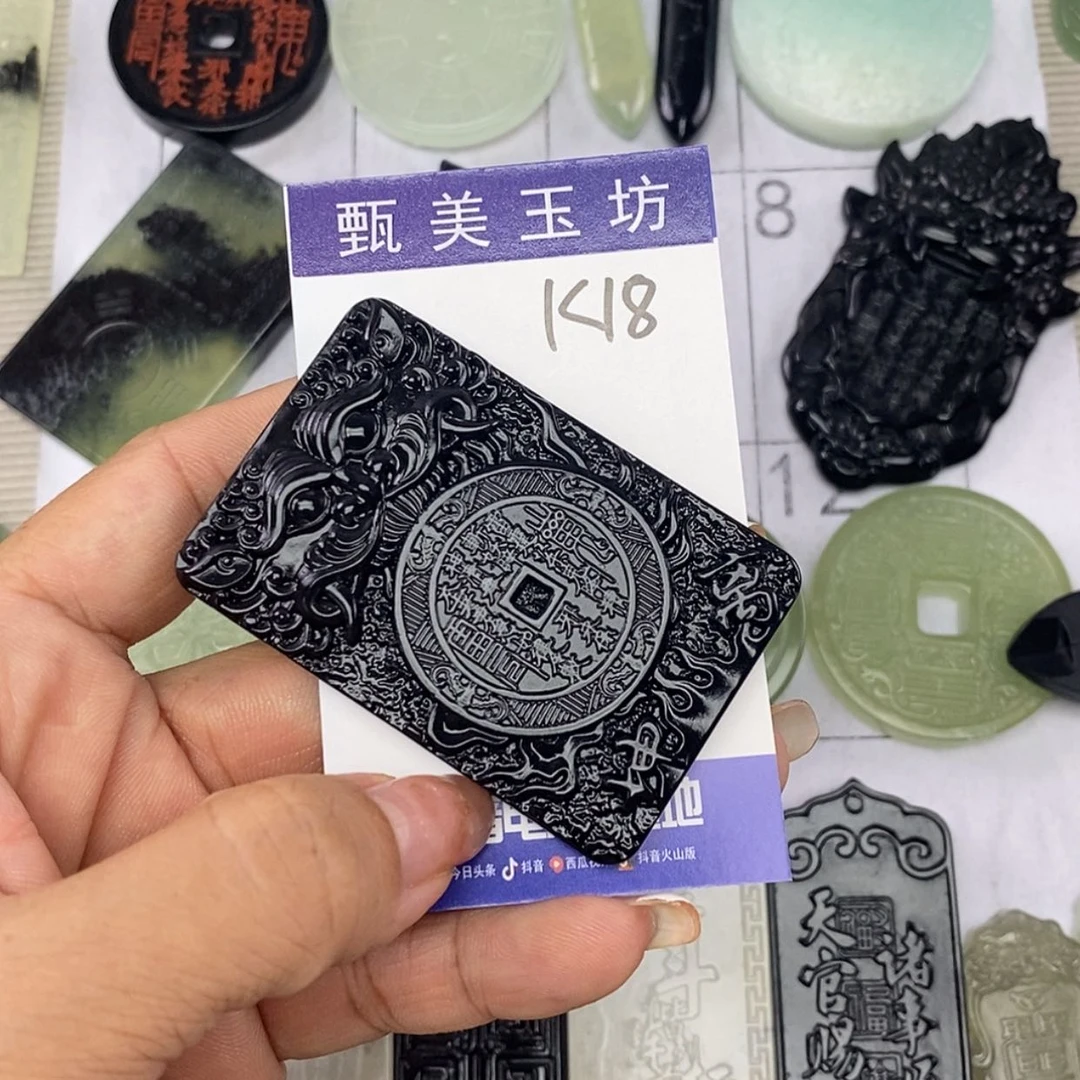 【闪购商品】未镶嵌岫玉挂件绝***遥挂件