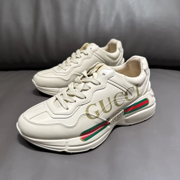 未使用 GUCCI/古驰 36.5码/全新仅试穿/gucci腰带款老爹鞋
