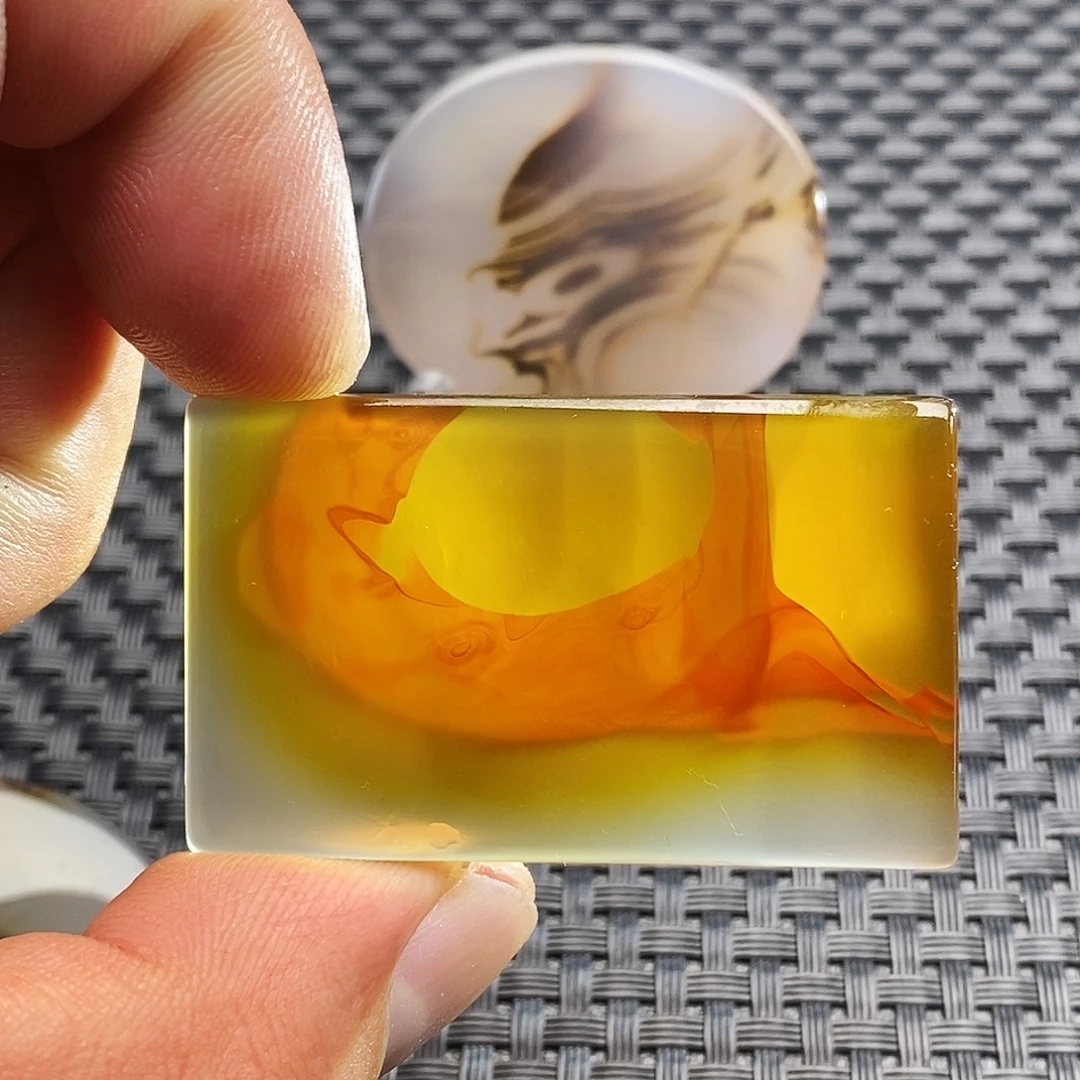 玛瑙/玉髓未镶嵌吊坠(不含链)213