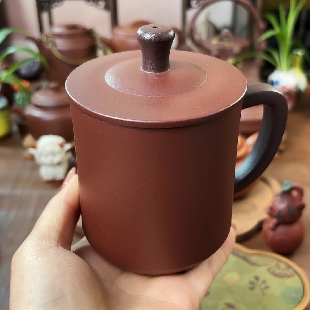茶壶紫砂紫砂盖杯320cc