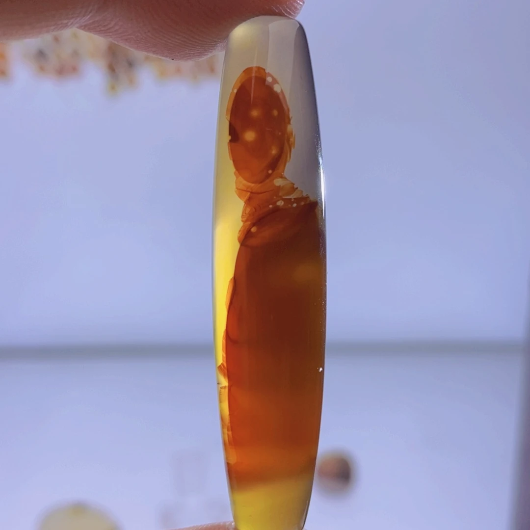 玛瑙/玉髓吊坠(不含链)未镶嵌时*