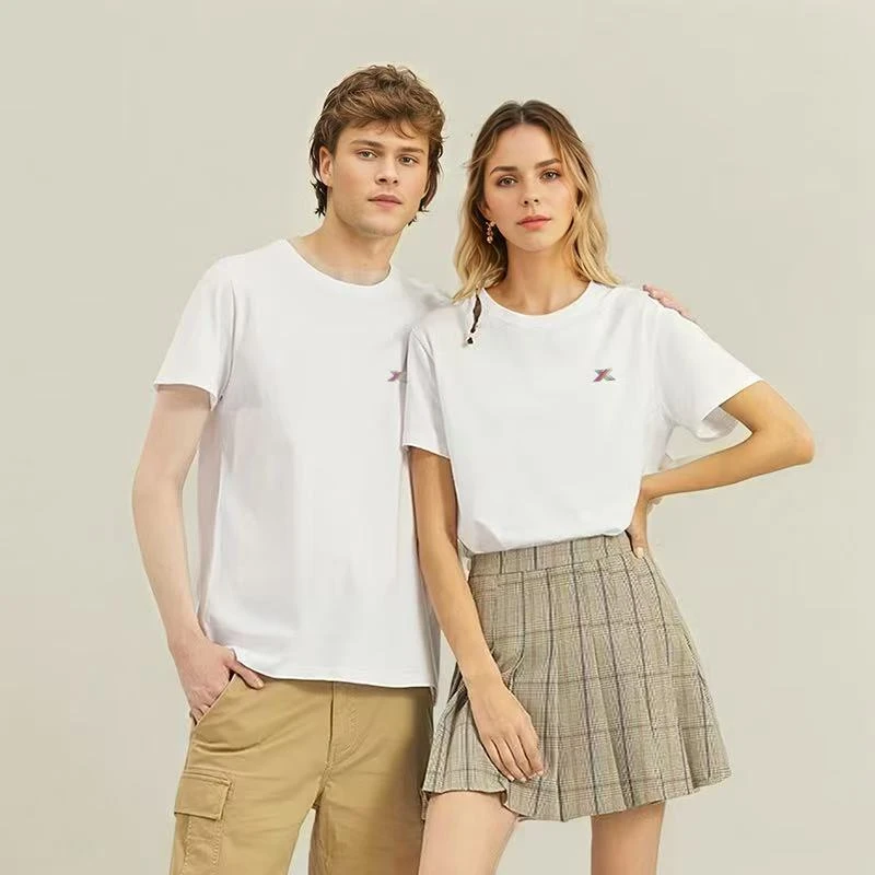 2025夏季爆款印花纯棉半袖休闲高档短袖t恤体恤潮牌百搭857