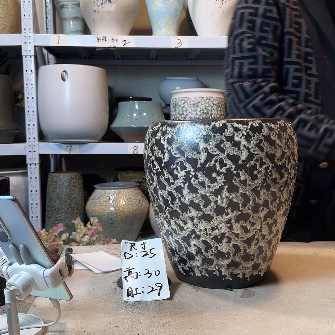 25@30 紫砂花盆尺寸