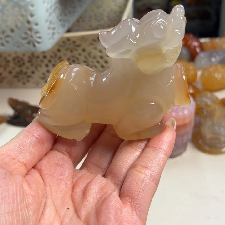 玛瑙/玉髓未镶嵌吊坠(不含链)