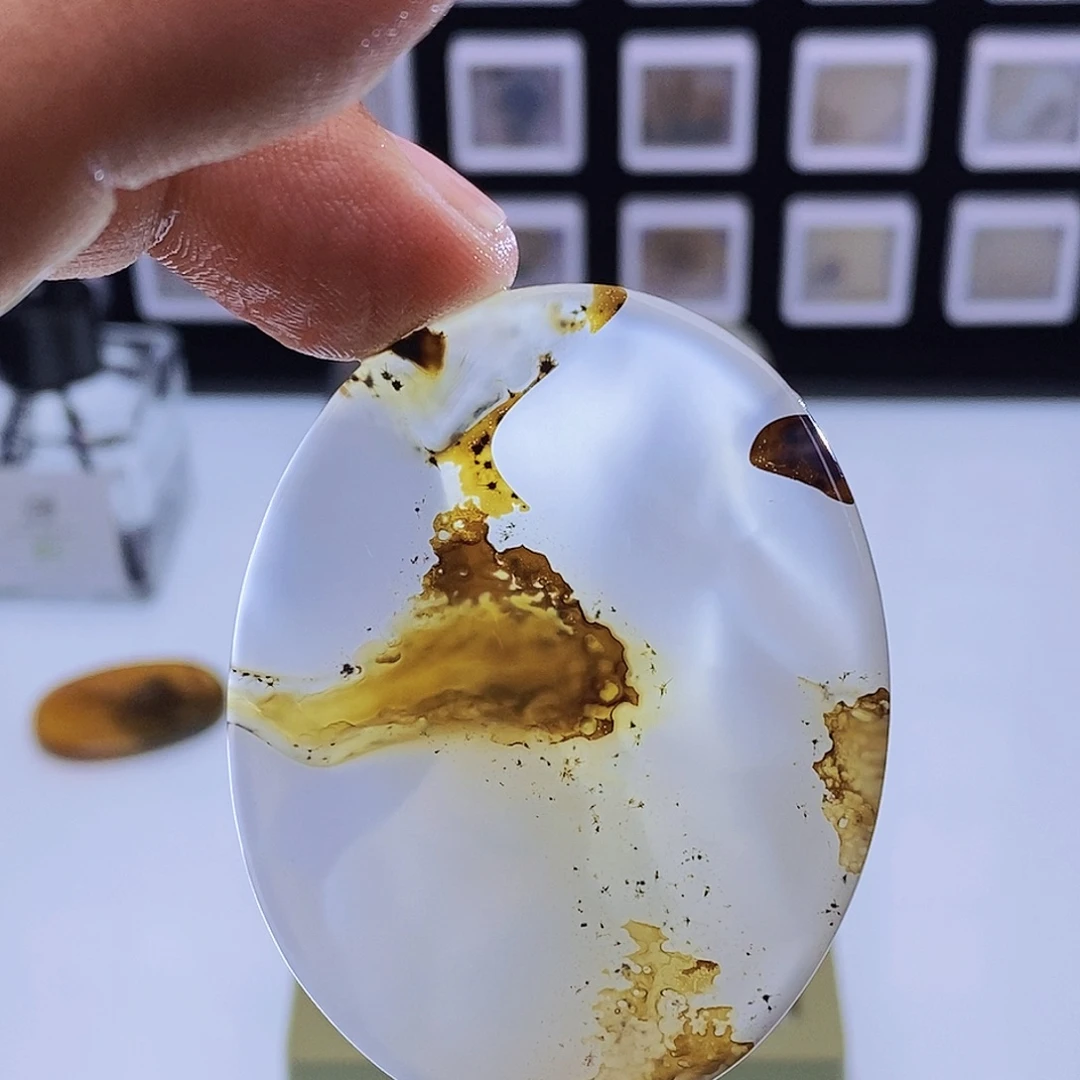 玛瑙/玉髓未镶嵌吊坠(不含链)515