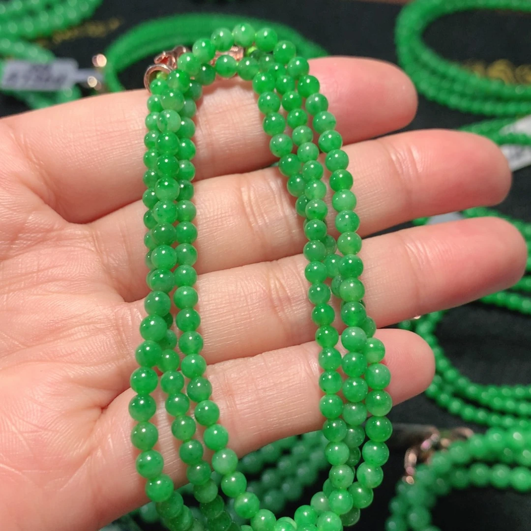 翡翠未镶嵌颈饰缅甸翡翠