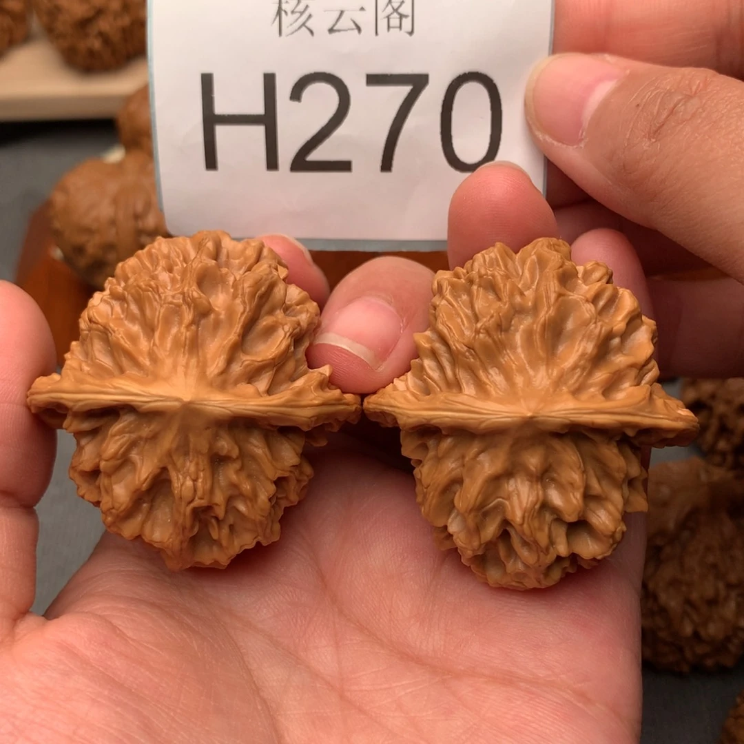 文玩核桃把件44帝王狮子头