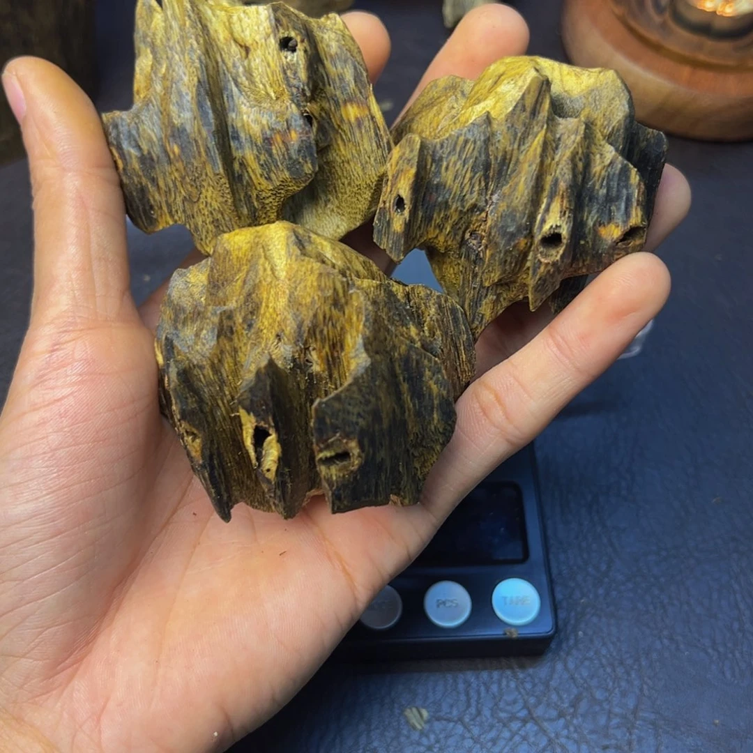 萧***策沉香碎屑沉香陆河香胆