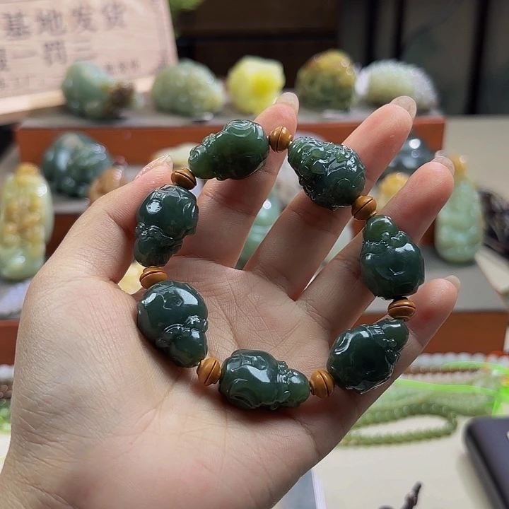 和田玉未镶嵌颈饰?*风
