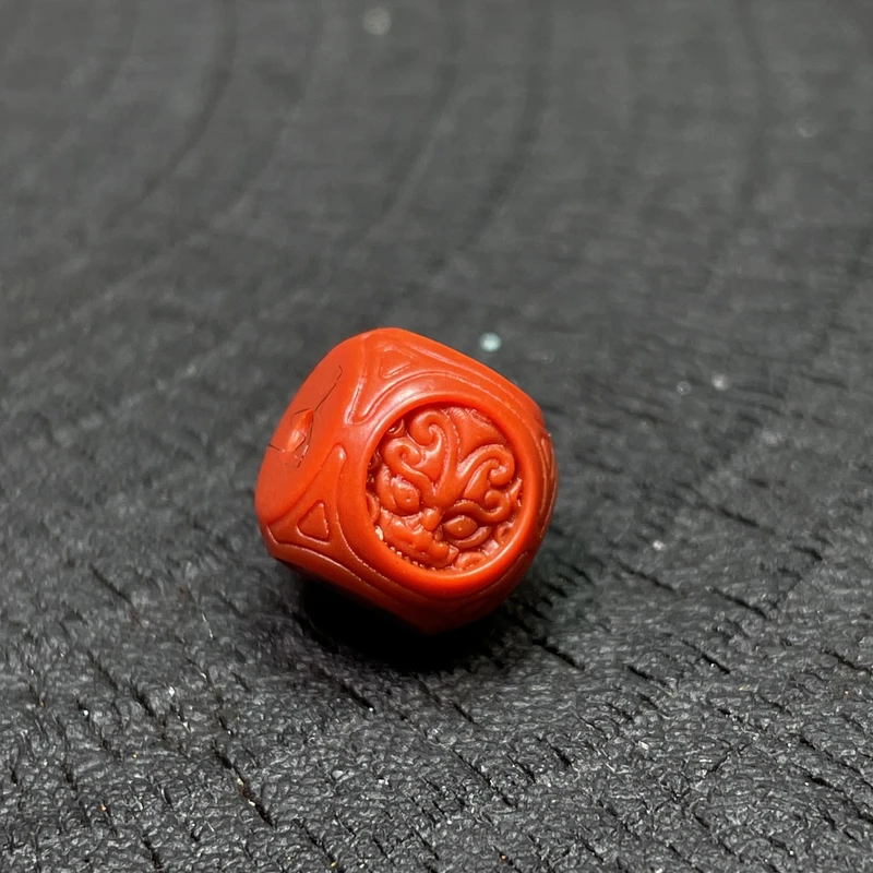 4310方糖文玩配饰精工四方神兽散珠顶珠腰珠手串配饰