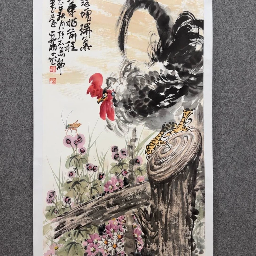 国画娄鹏老师手绘作品