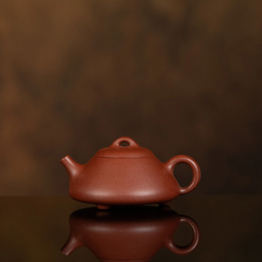 【利贞l乳瓢】原矿降坡泥约180cc手工制紫砂壶茶具QO