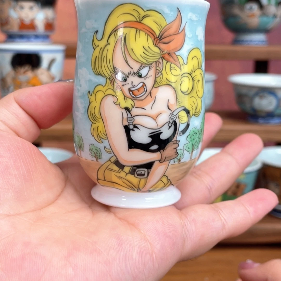 皓***呢宫九陶瓷手绘杯子