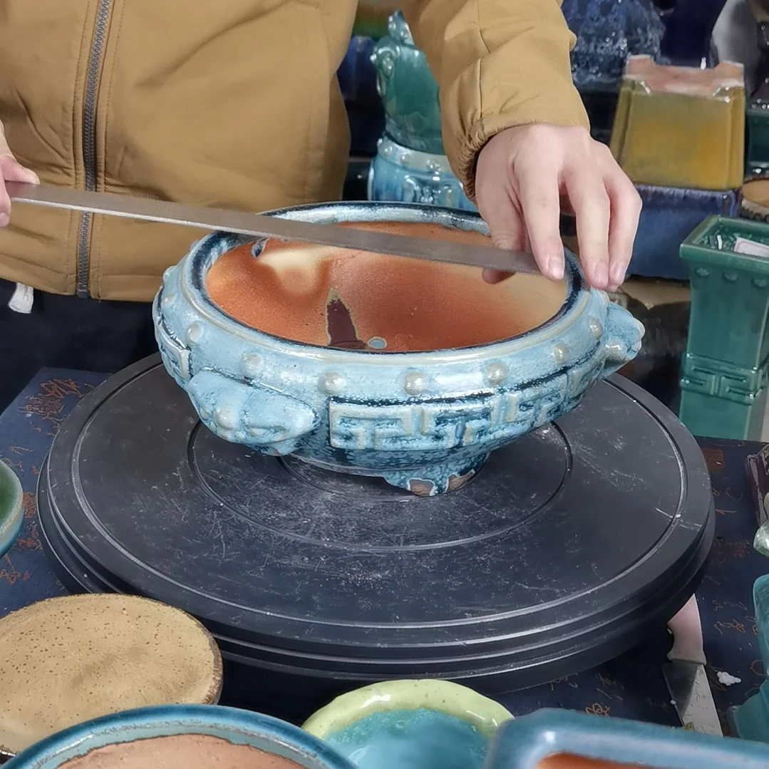 内口21深8石湾花盆默认微瑕