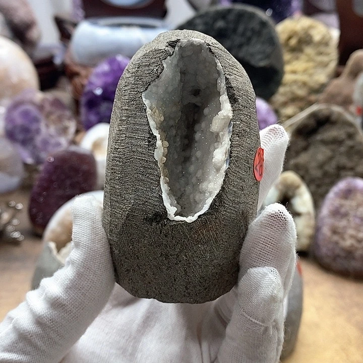 水晶珠宝半成品18K金镶嵌窝窝28