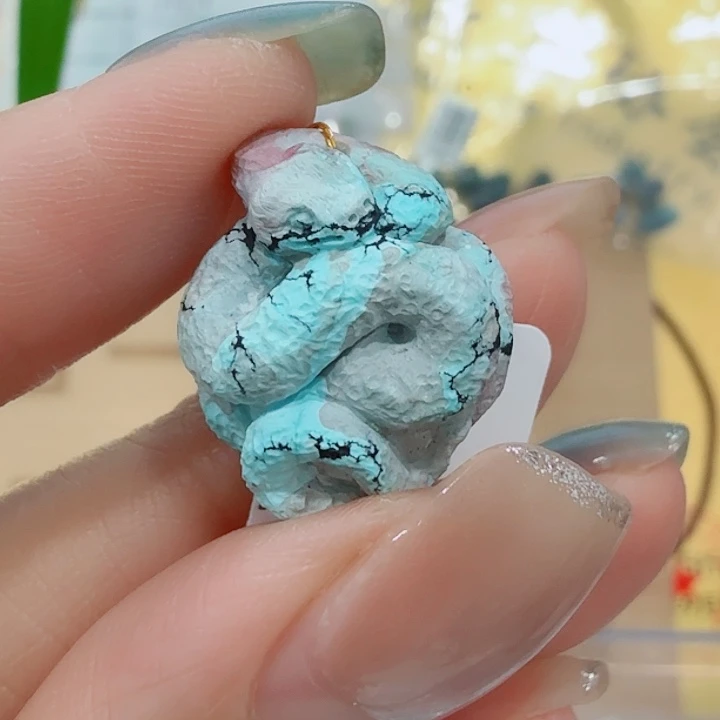 未镶嵌绿松石珠宝奇石