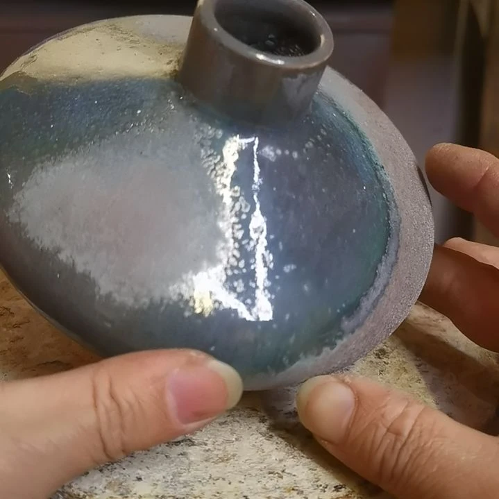 盘手工高温原矿窑变