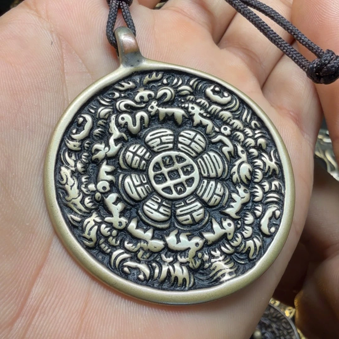 藏传精美的小九宫牌