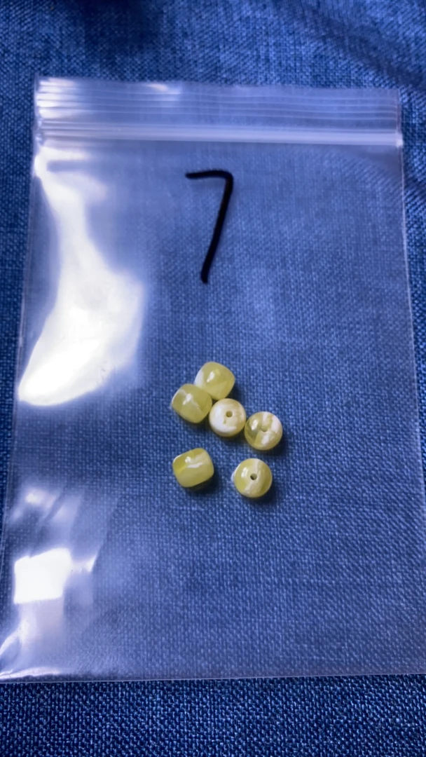 天然蜜蜡白花6.4老型