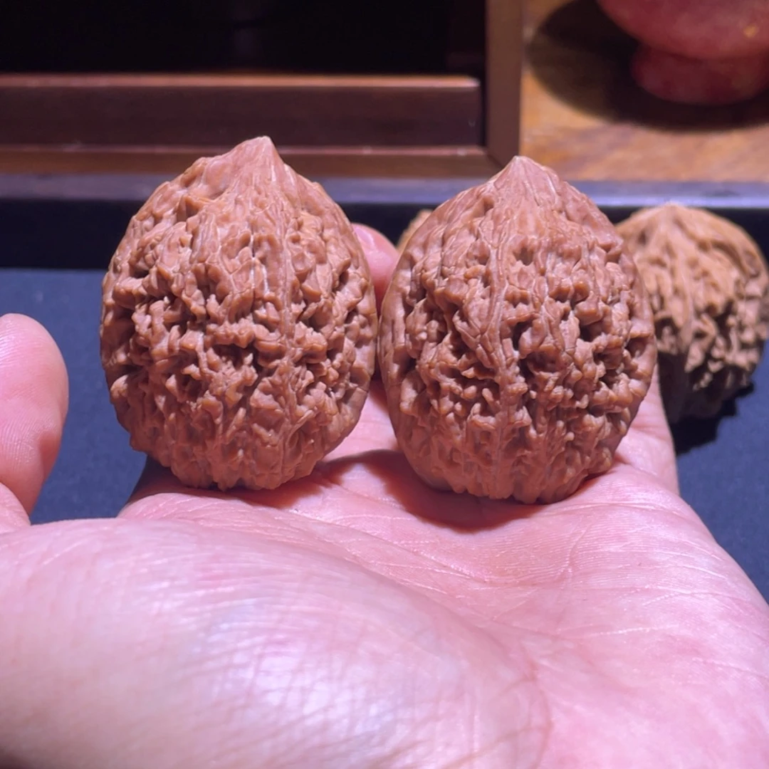文玩核桃吊坠38全品老垚家大蒜头