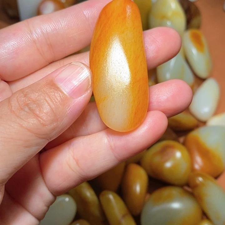 木***薯颈饰未镶嵌和田玉