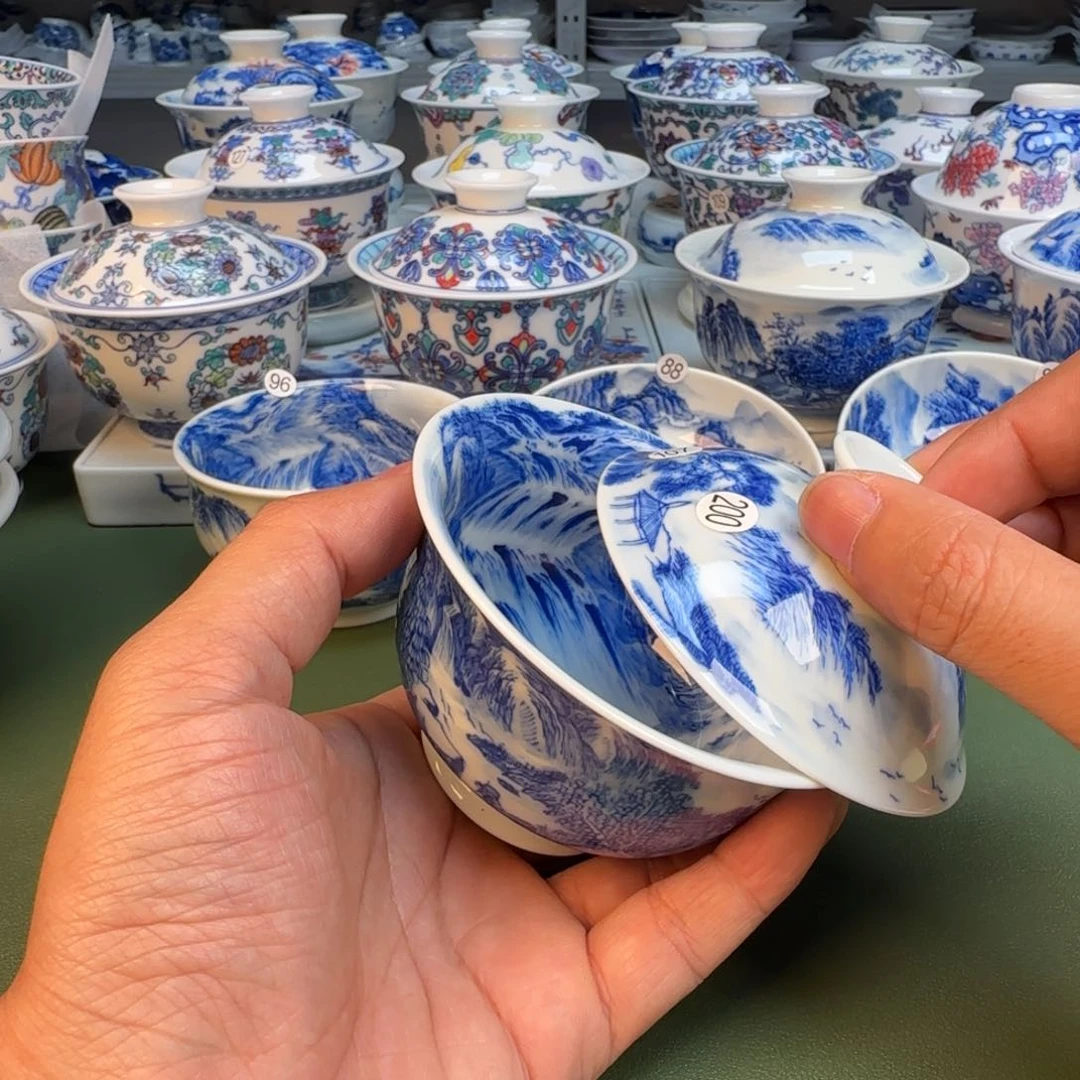 纯手工纯手绘茶具107