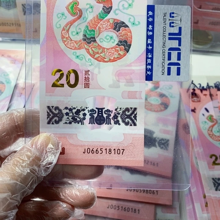 塑料蛇钞066518107无4