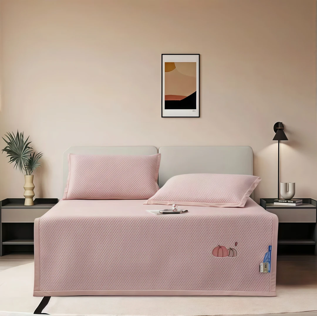 夏天凉豆豆冰丝凉席夏季专用冰丝软凉席床垫夏季凉垫可机洗