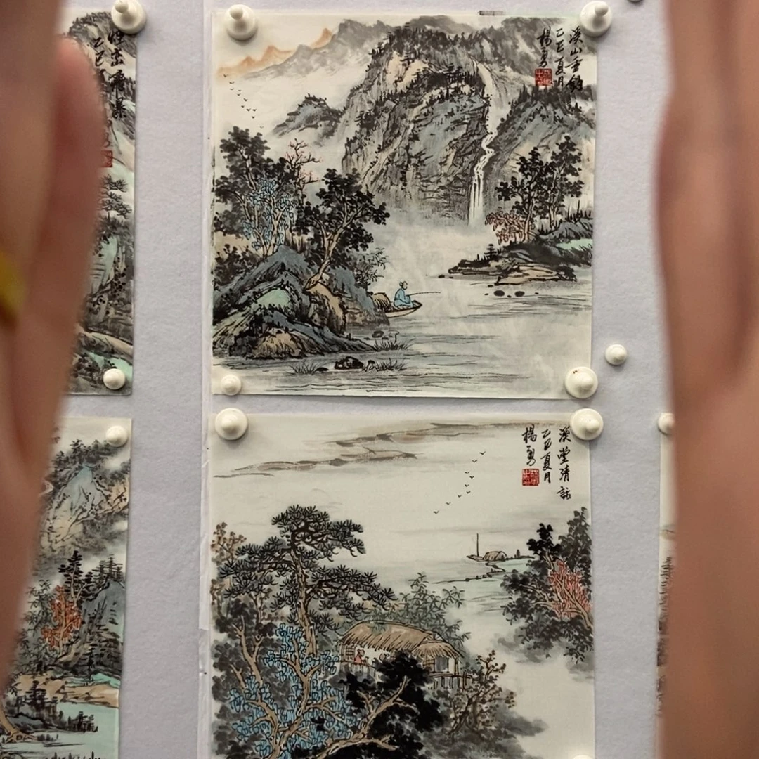 泉***夫国画墨鱼精品墨鱼精品